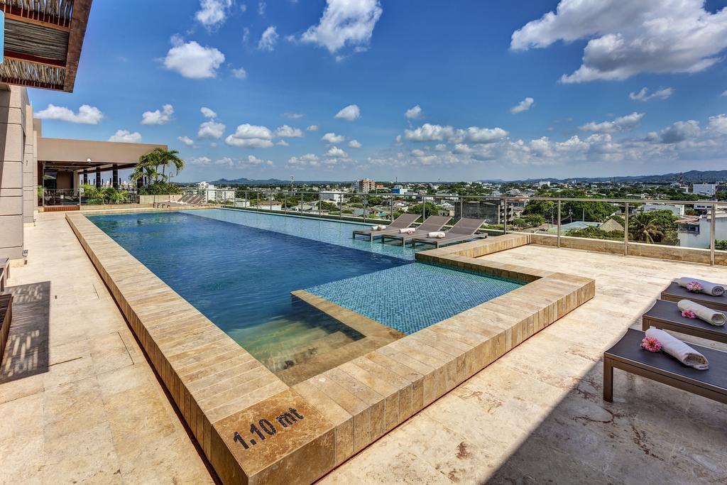 Ghl Hotel Montería Extérieur photo Infinity pool at the rooftop
